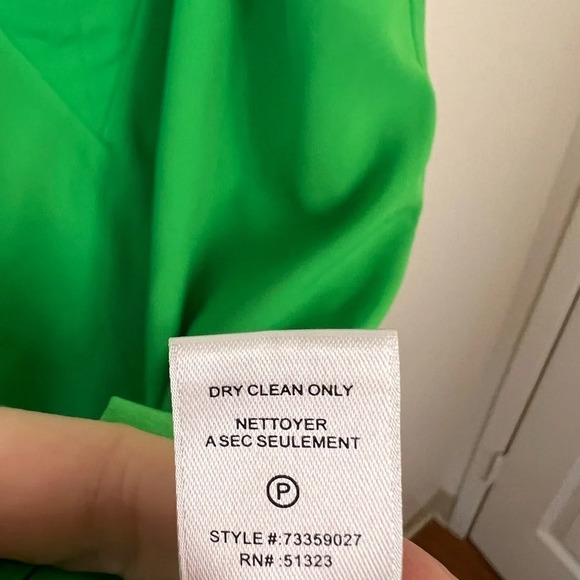 CECE BY CYNTHIA STEFFE NEON GREEN DRESS SIZE 4 - Picture 9 of 10